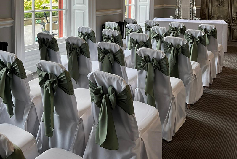 Chair Cover Hire | Cheshire Elite Laundry